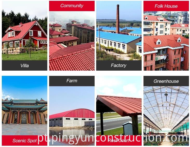 light weight pvc roofing tiles for house